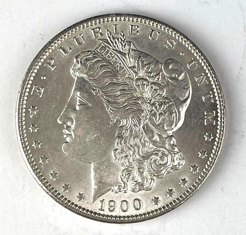1900 US Morgan Silver Dollar: 1900 US Morgan Silver Dollar
