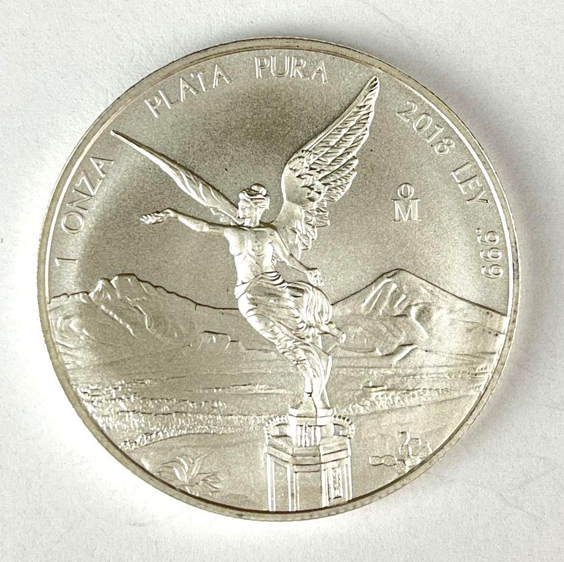 2018 Mexico Libertad 1 Onza 1 oz .999 Fine Silver Round (1 of 2)