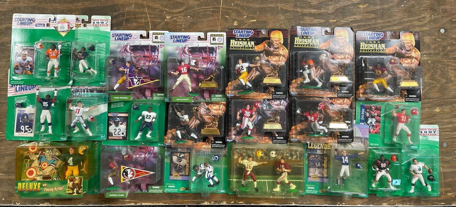 Group of Kenner Starting Lineup Football Figures (1 of 3)