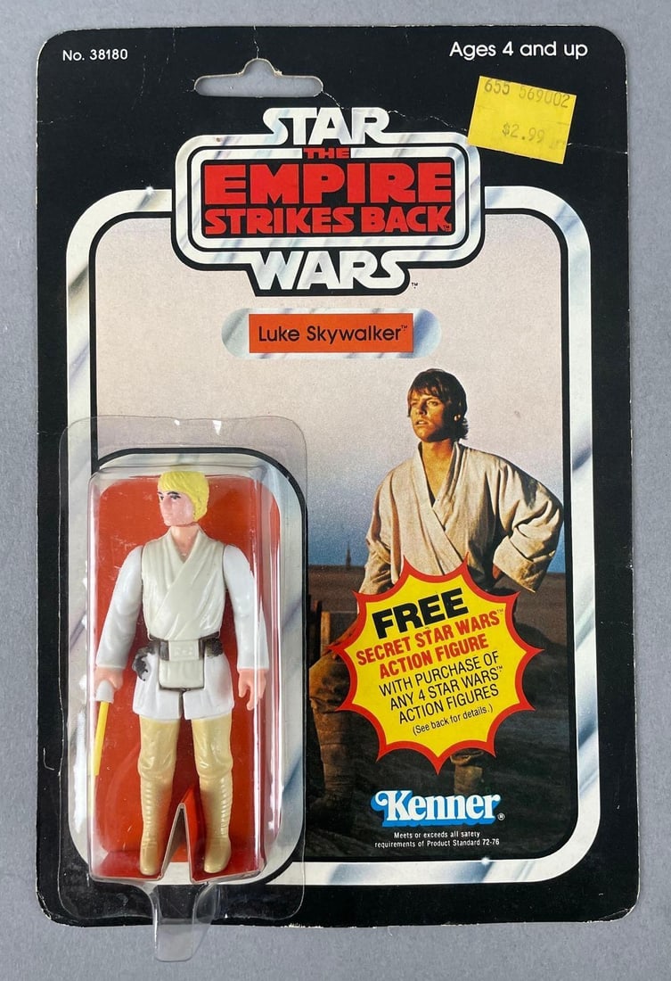 1980 Kenner Star Wars The Empire Strikes Back Luke Skywalker Action Figure (1 of 6)