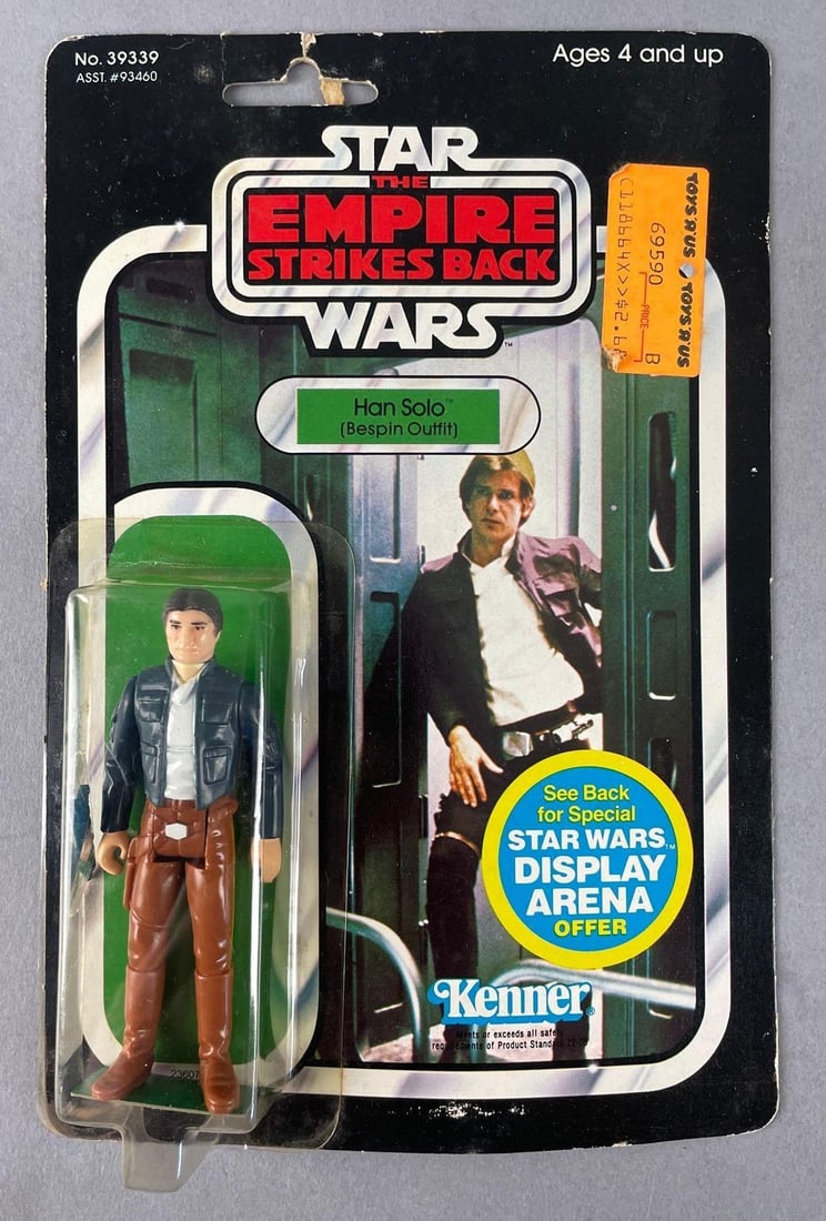 1981 Kenner Star Wars The Empire Strikes Back Han Solo Bespin Outfit Action Figure (1 of 6)