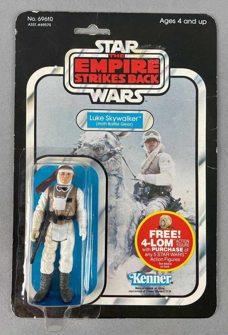 1982 Kenner Star Wars The Empire Strikes Back Luke Skywalker Hoth Battle Gear Action Figure (1 of 6)