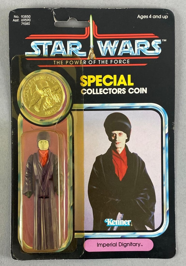 1984 Kenner Star Wars The Power of the Force Imperial Dignitary Action Figure (1 of 4)