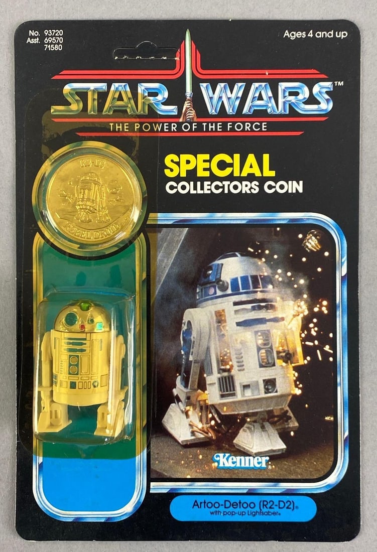 1984 Kenner Star Wars The Power of the Force R2-D2 Action Figure (1 of 4)
