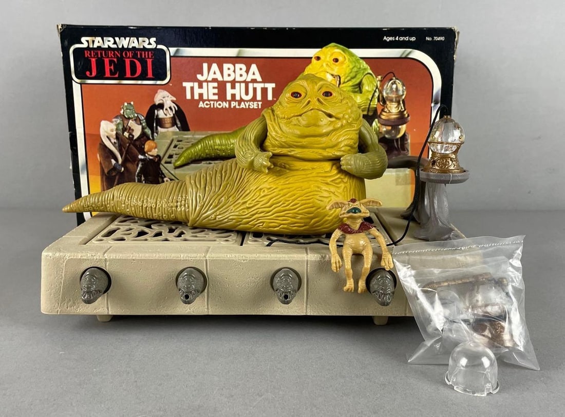 Vintage Kenner Star Wars Return of the Jedi Jabba the Hutt Action Playset (1 of 5)