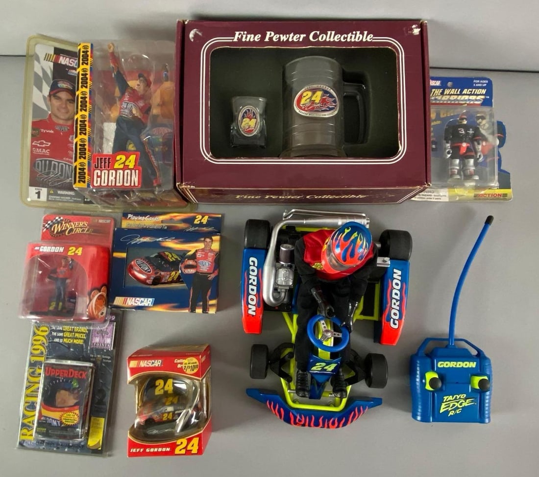 Group of Assorted NASCAR Items (1 of 3)