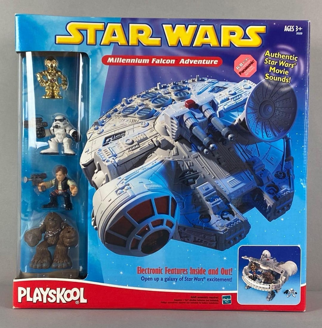 2002 Hasbro Playskool Star Wars Millennium Falcon Adventure Playset (1 of 2)