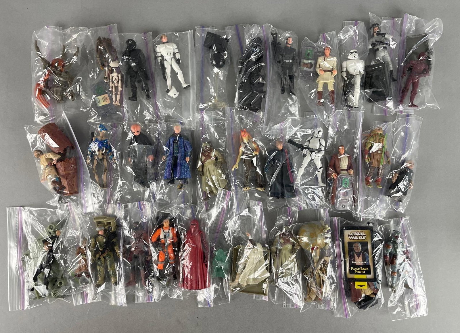 Group of Modern Star Wars Action Figures (1 of 3)
