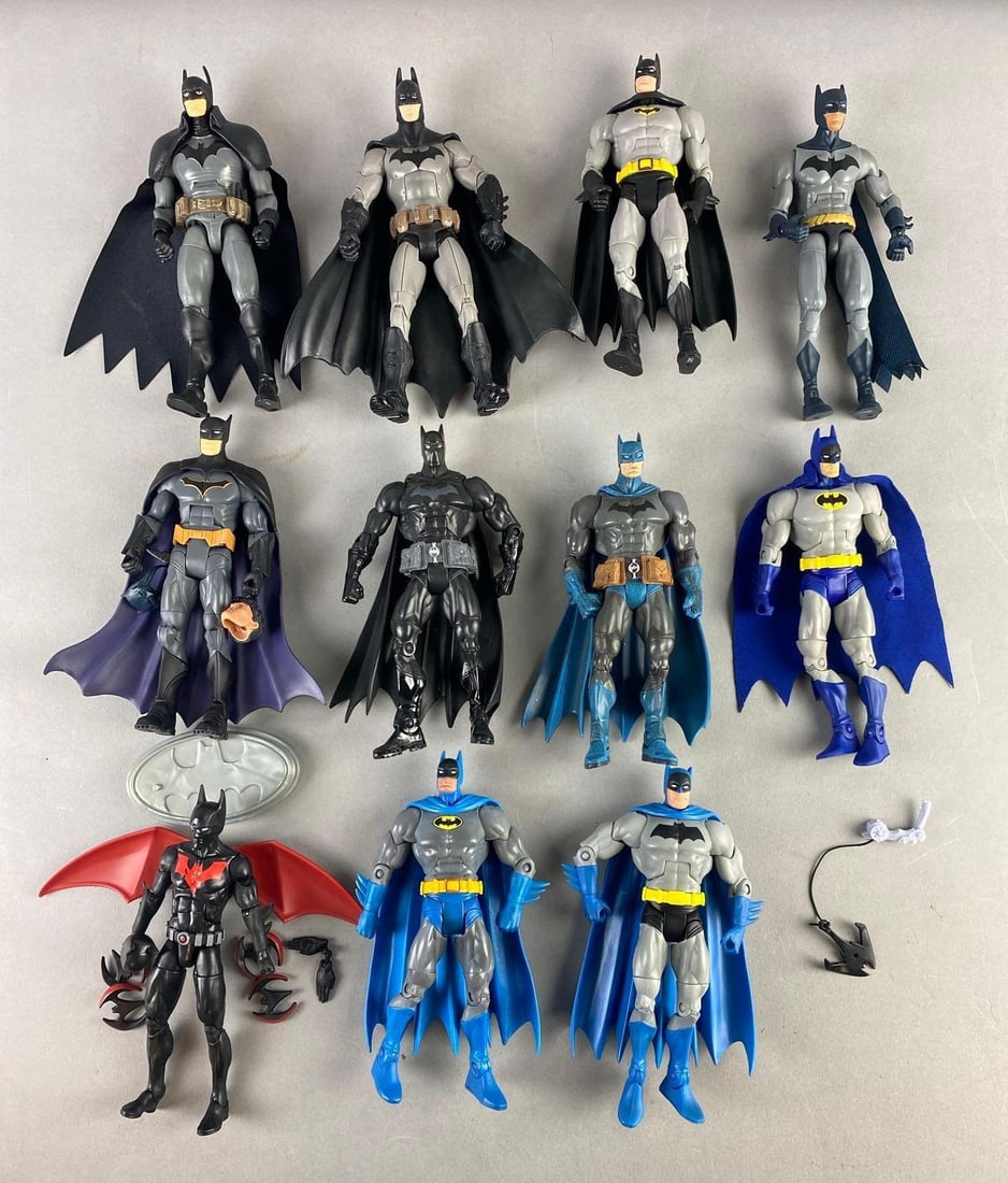 Group of Assorted Mattel DC Universe Classic Batman Figures and More (1 of 3)