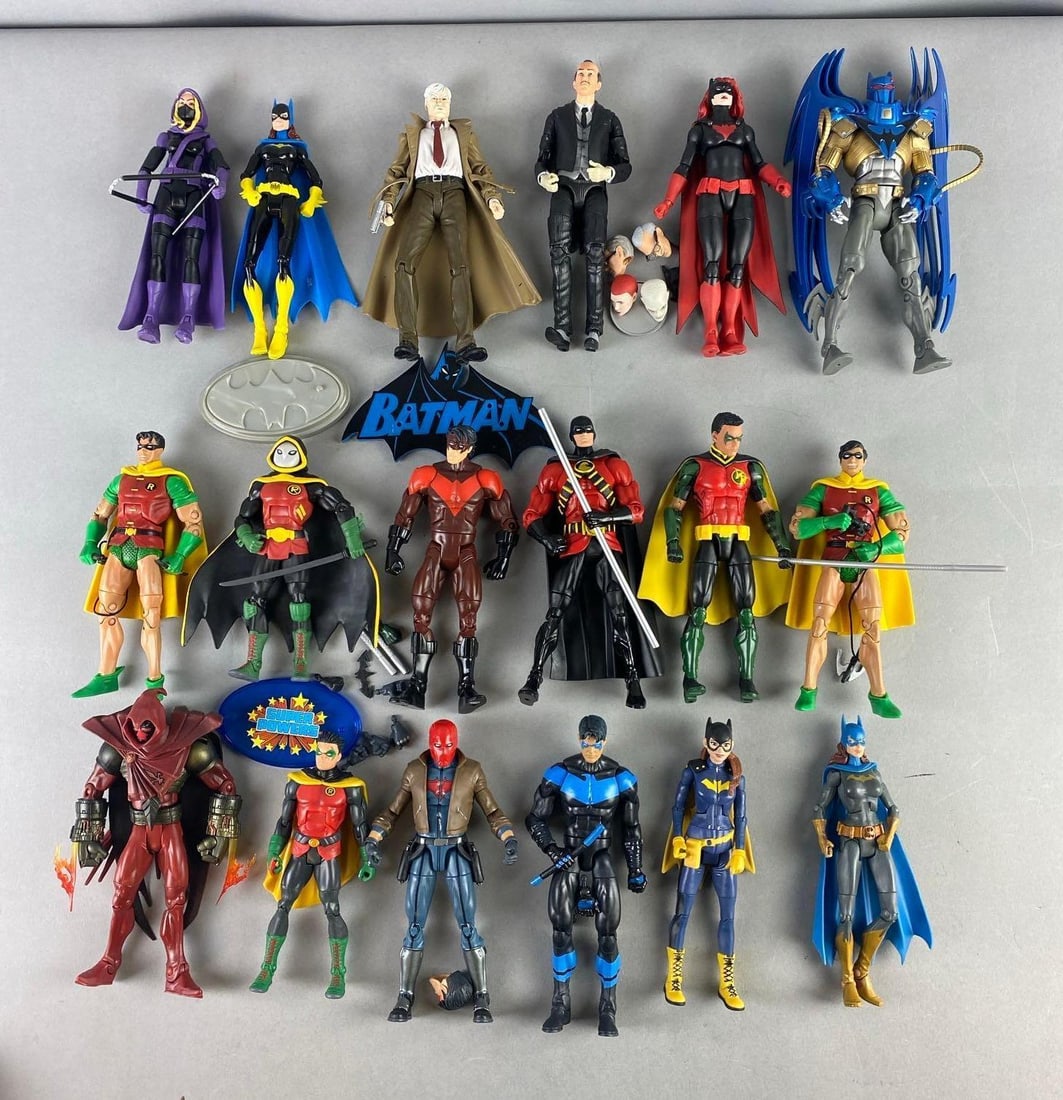 Group of Assorted McFarlane DC Universe Sidekick Figures and More (1 of 3)