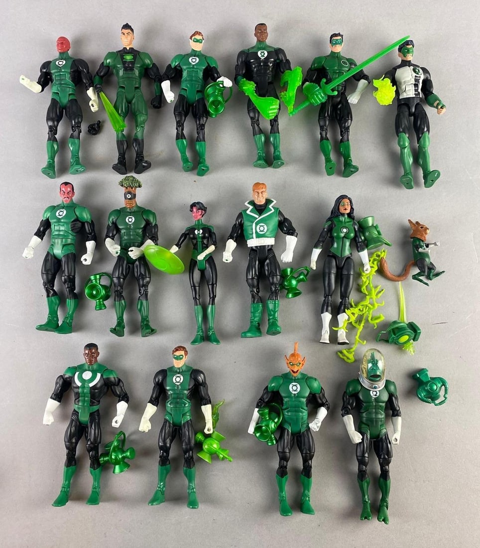 Group of Assorted 2010 Mattel DC Universe Classics Green Lantern Figures (1 of 3)