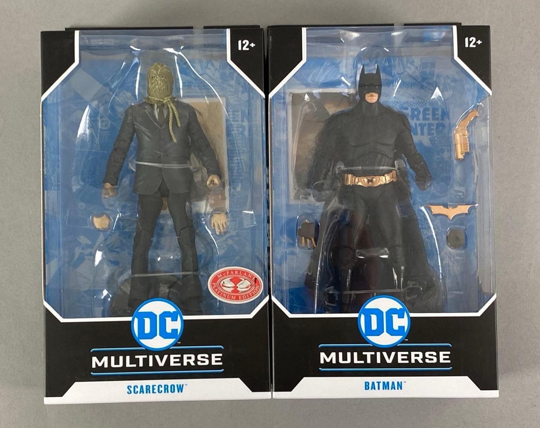 Group of 2 2025 McFarlane Batman Begins Action Figures (1 of 2)