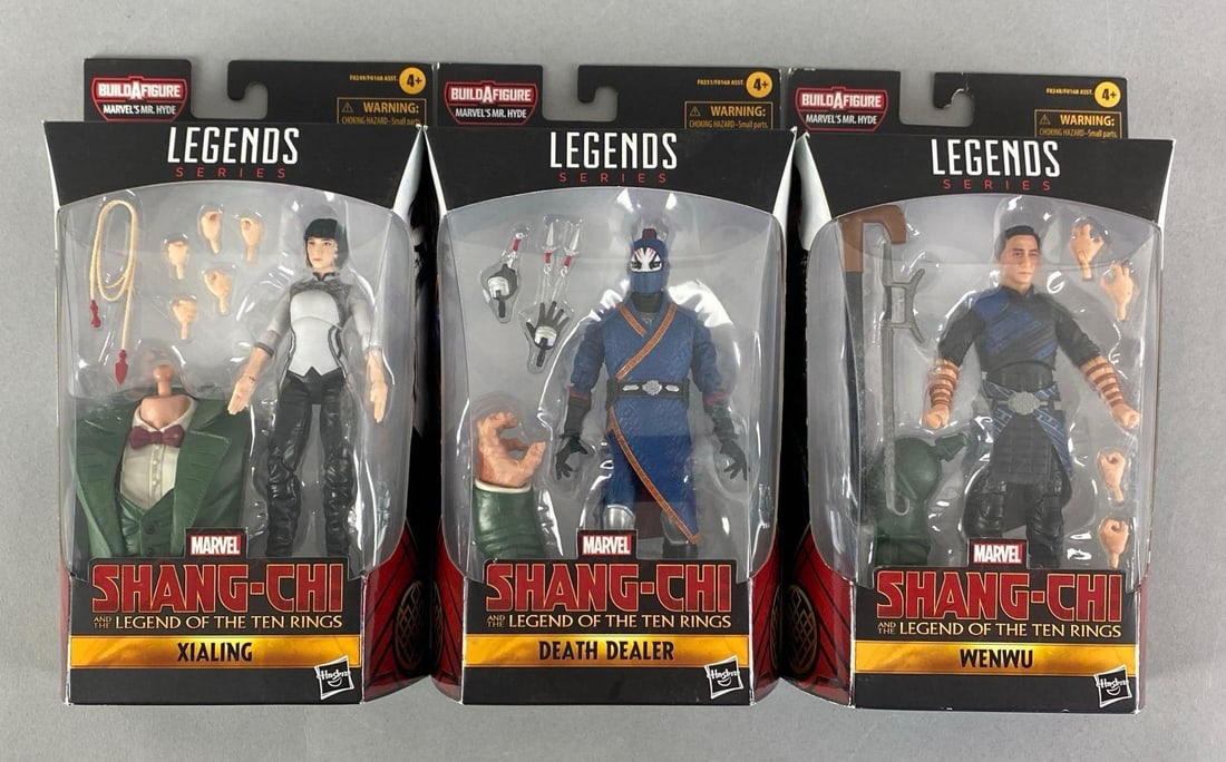 Group of 2021 Marvel Legends Series Shang-Chi Action Figures (1 of 2)