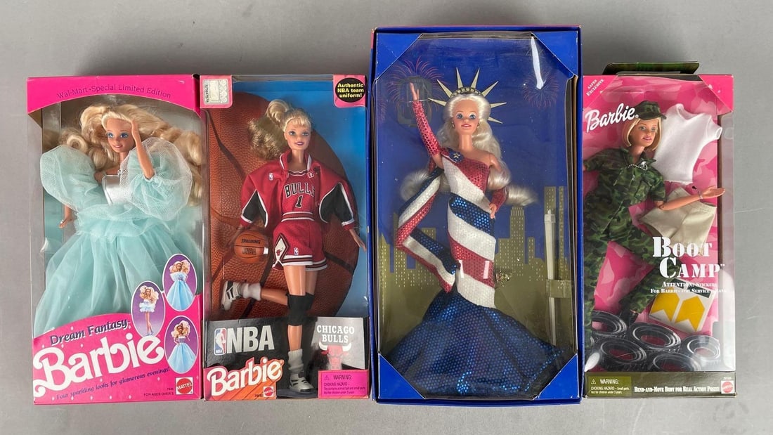 Group of 1990s Mattel Barbie Fashion Dolls (1 of 2)