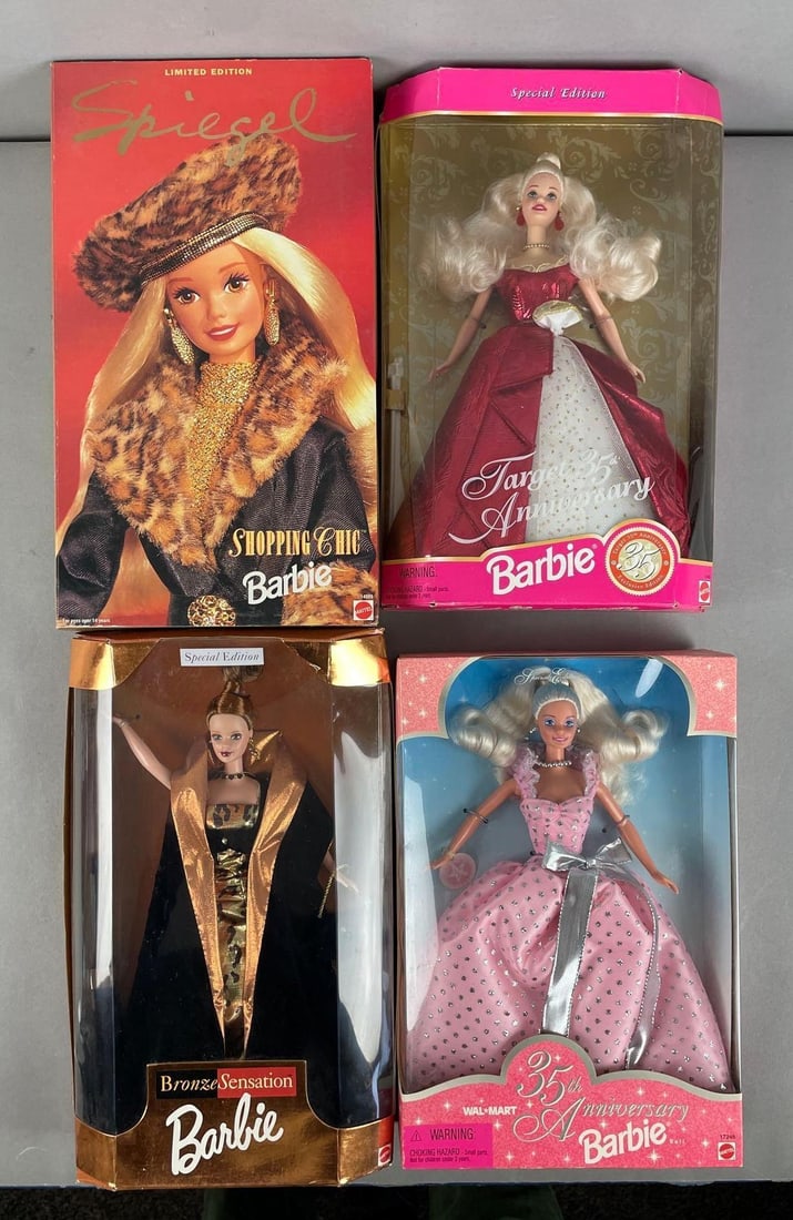 Group of 1990s Mattel Special Edition Barbie Fashion Dolls (1 of 3)