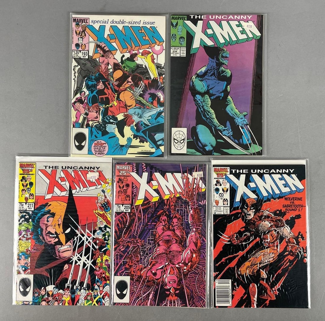 Group of Marvel X-Men Comic Books (1 of 3)