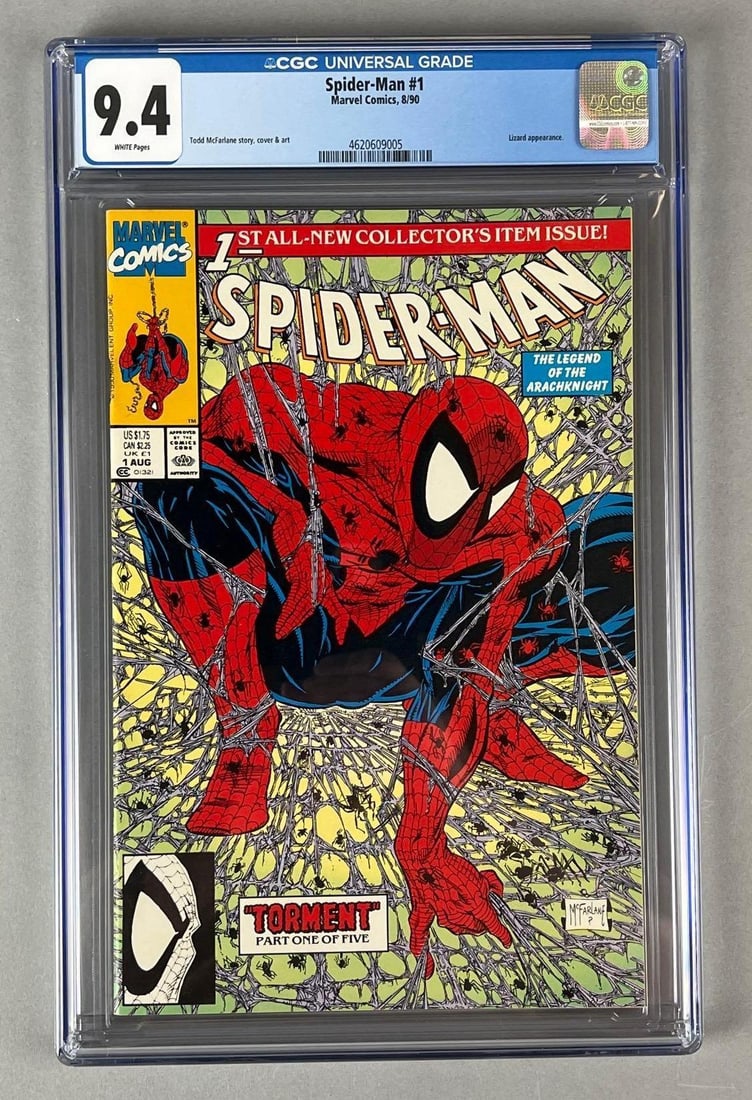 Marvel Comics Spider Man No. 1 CGC 9.4 (1 of 3)