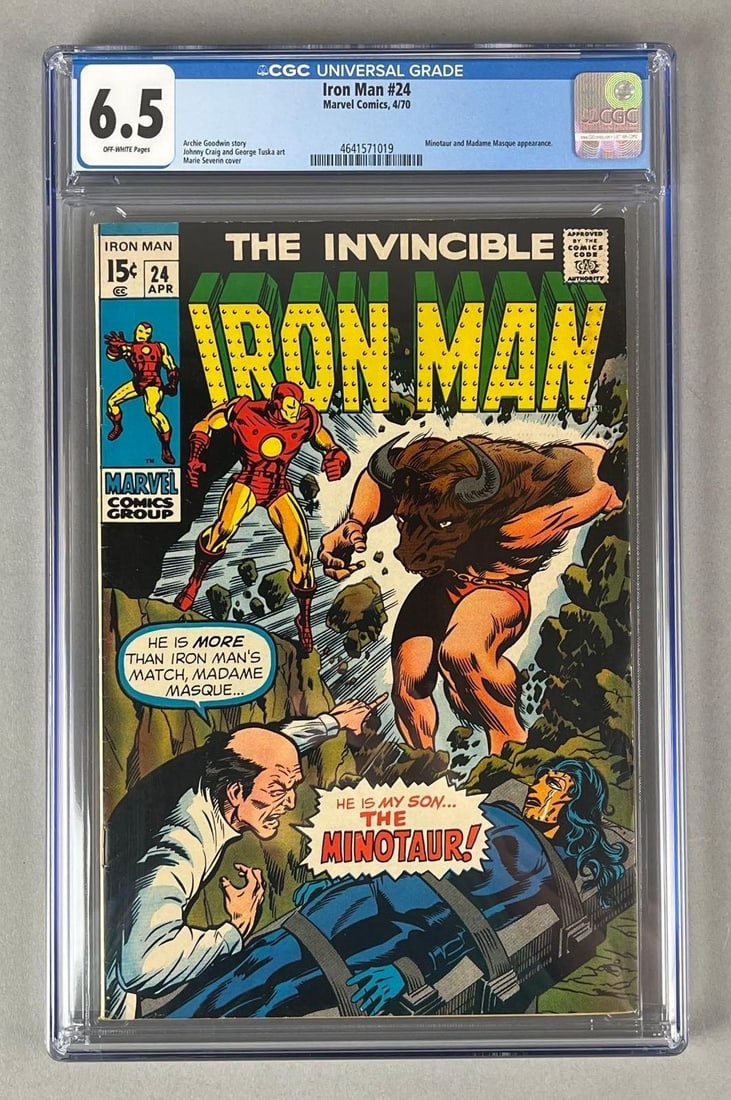 Marvel Comics Iron Man No. 24 CGC 6.5 (1 of 3)