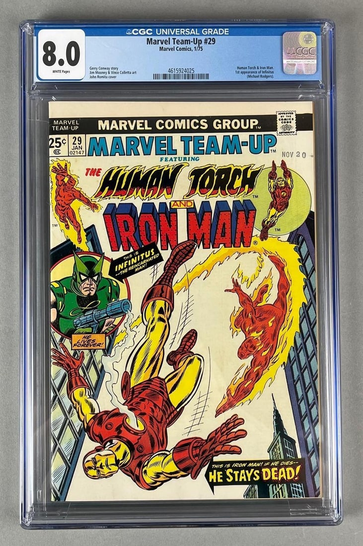Marvel Comics Marvel Team Up No. 29 CGC 8.0 (1 of 3)