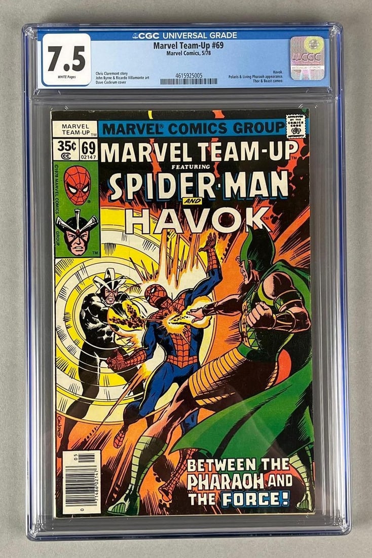 Marvel Comics Marvel Team Up No. 69 CGC 7.5 (1 of 3)