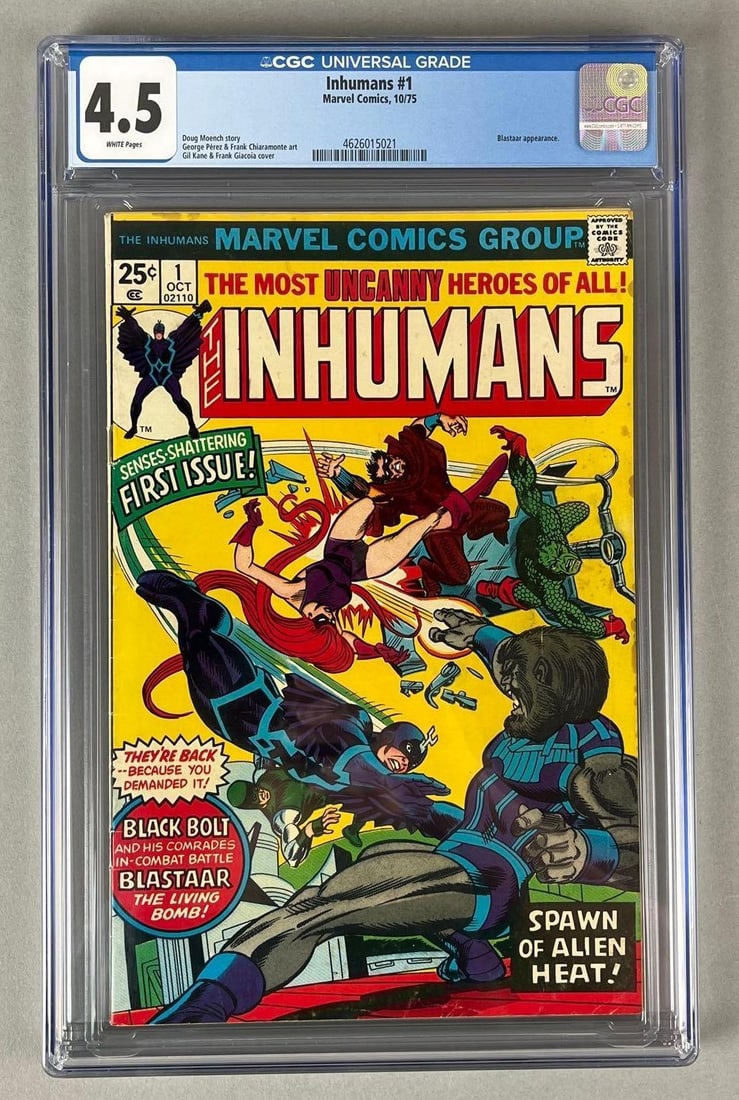 Marvel Comics Inhumans No. 1 CGC 4.5 (1 of 3)