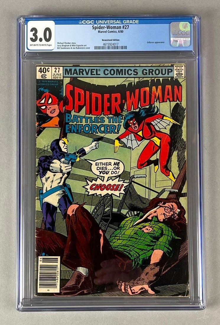 Marvel Comics Spider Woman No. 27 CGC 3.0 (1 of 3)
