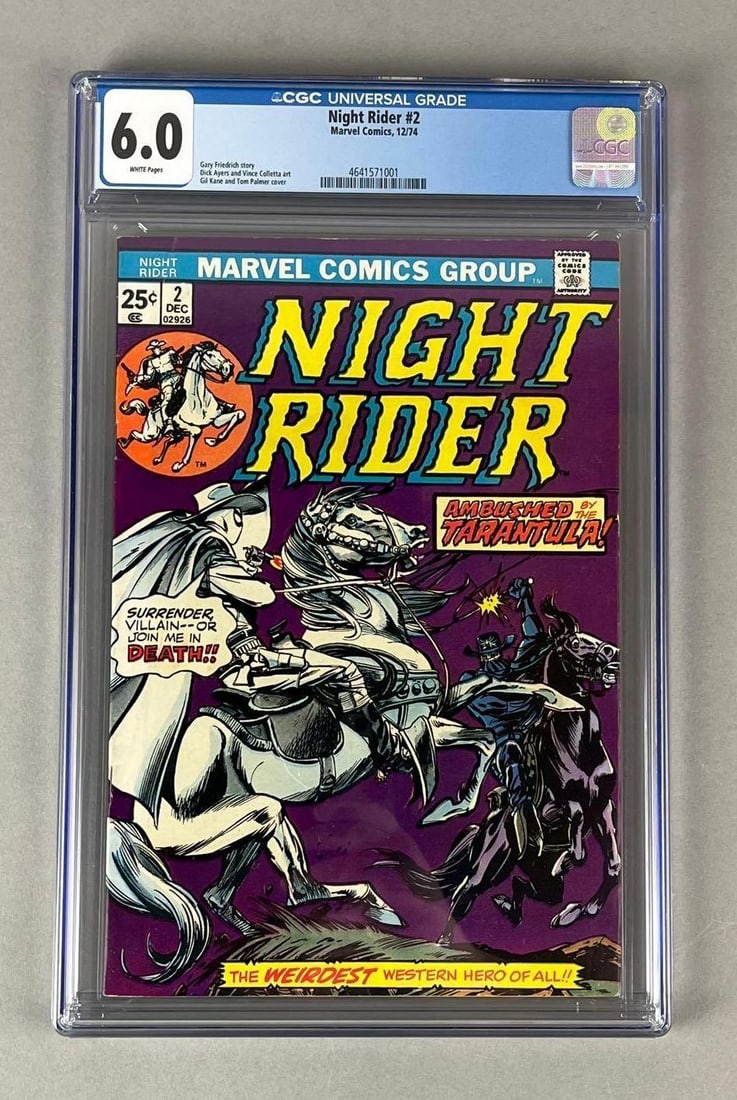 Marvel Comics Night Rider No. 2 CGC 6.0 (1 of 3)