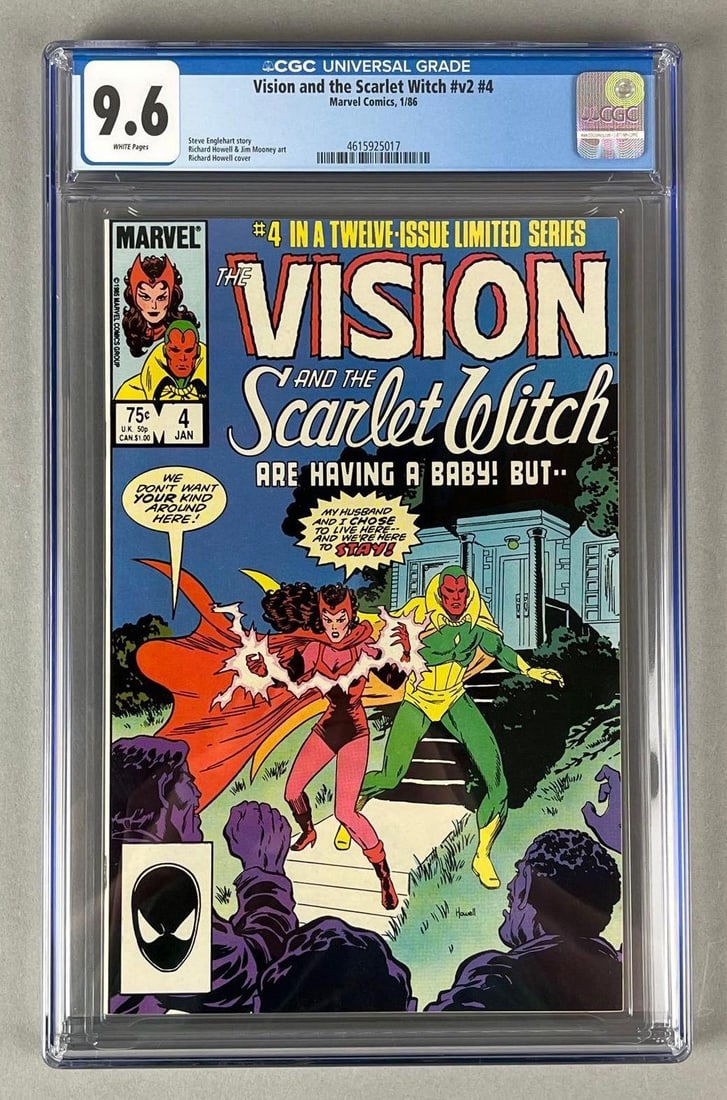 Marvel Comics Vision and the Scarlet Witch V2 No. 4 CGC 9.6 (1 of 3)