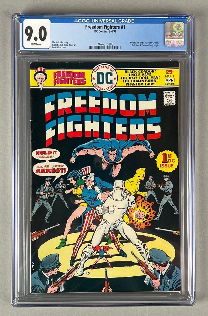 DC Comics Freedom Fighters No. 1 CGC 9.0 (1 of 3)