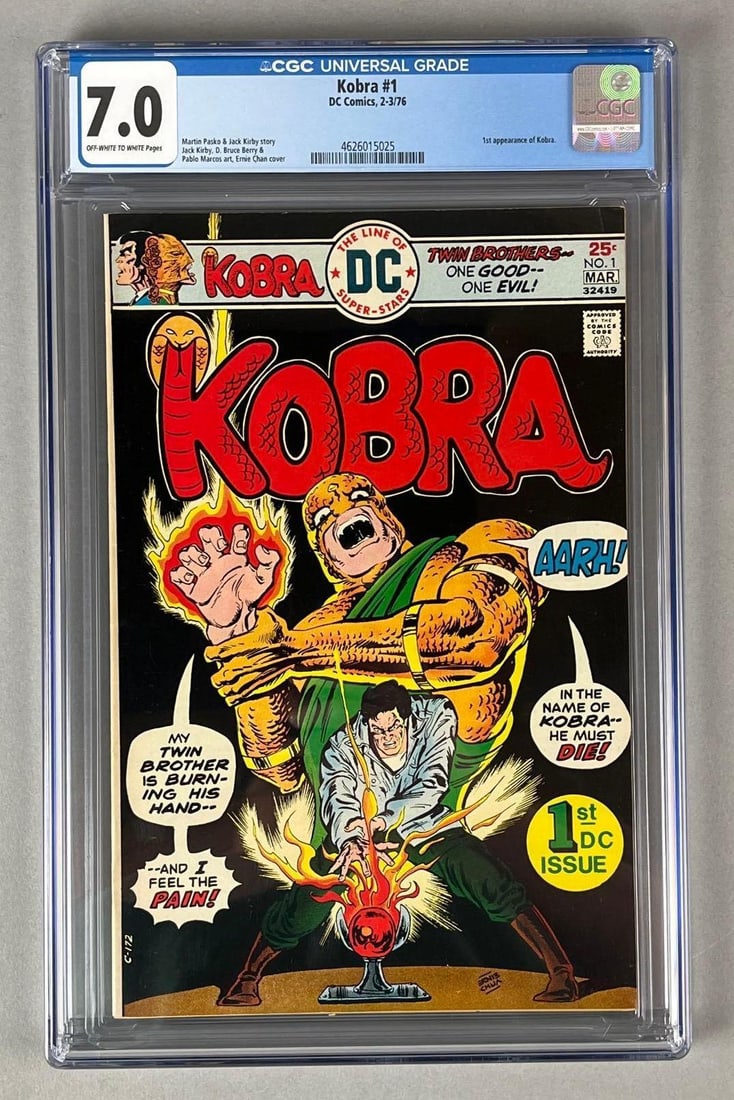 DC Comics Kobra No. 1 CGC 7.0 (1 of 3)