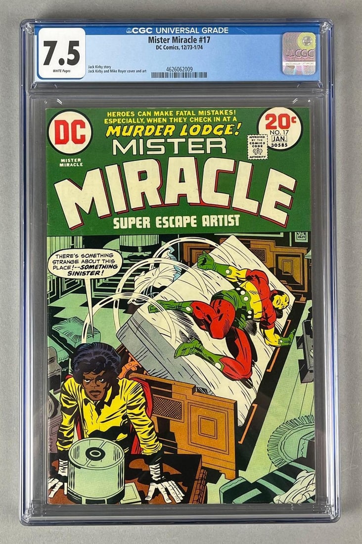 DC Comics Mister Miracle No. 17 CGC 7.5 (1 of 3)