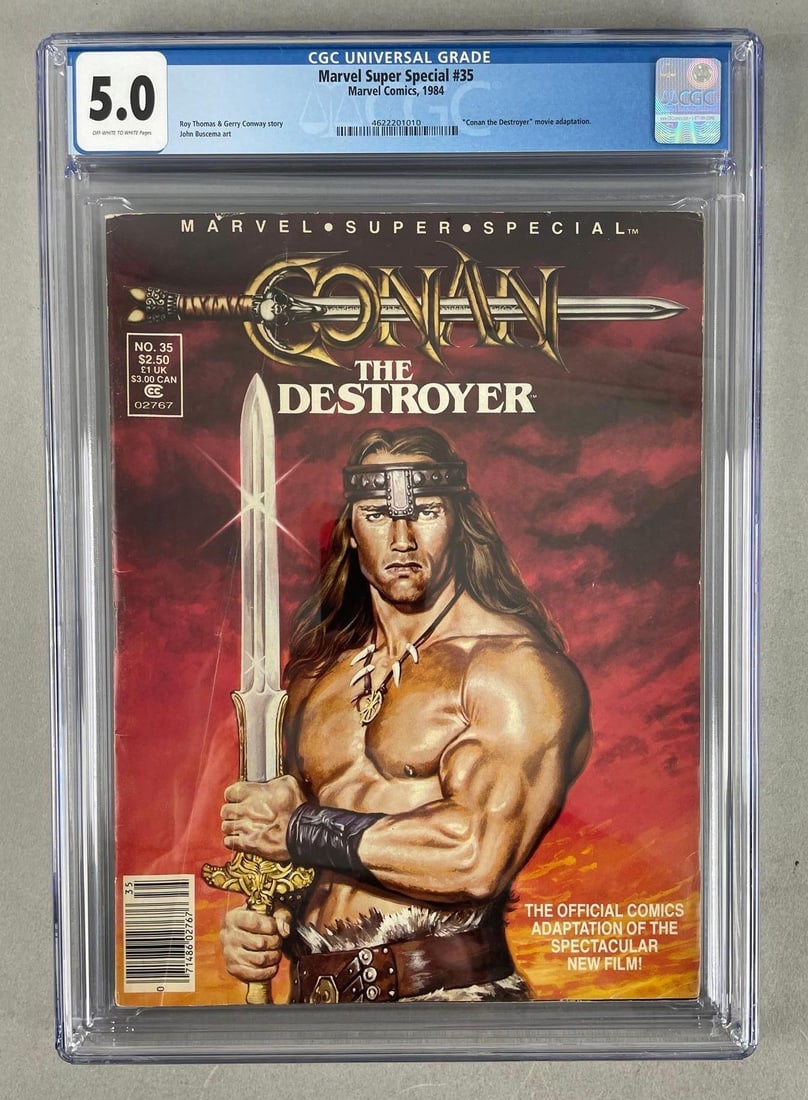 Marvel Comics Marvel Super Special No. 35 CGC 5.0 (1 of 3)