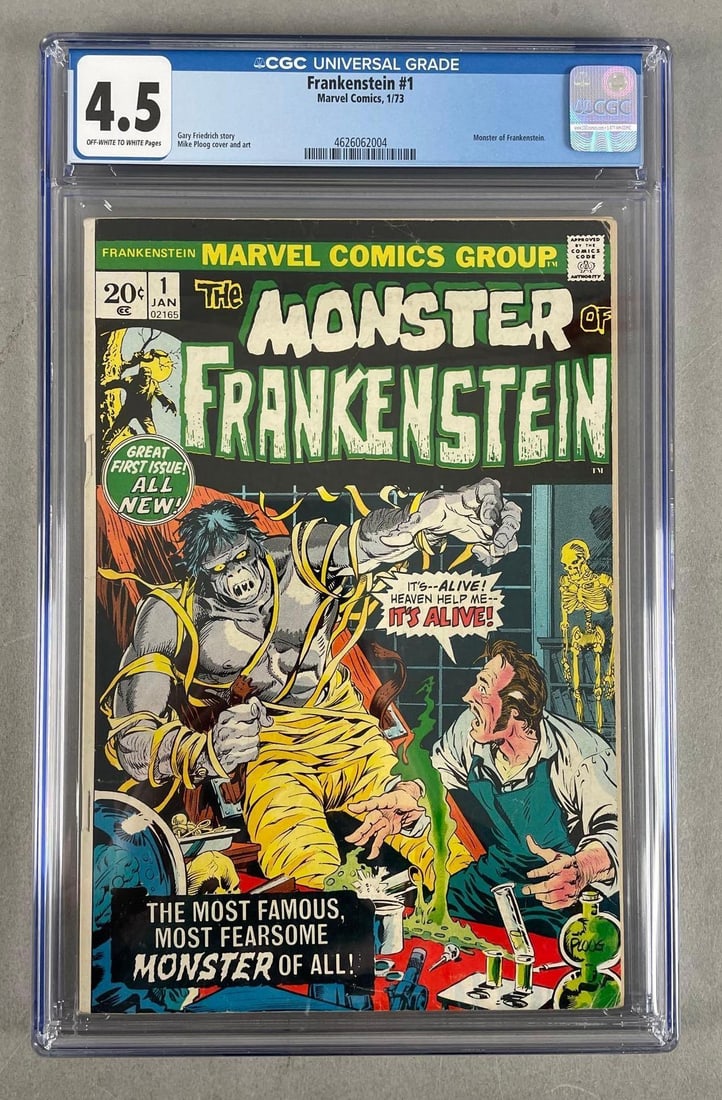 Marvel Comics Frankenstein No. 1 CGC 4.5 (1 of 3)