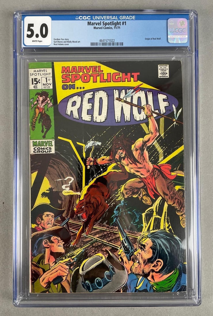 Marvel Comics Marvel Spotlight No. 1 CGC 5.0 (1 of 3)