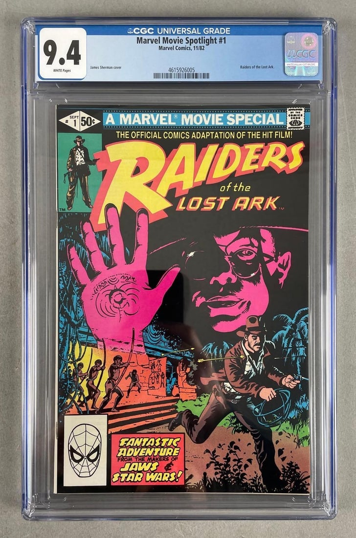 Marvel Comics Marvel Movie Spotlight No. 1 CGC 9.4 (1 of 3)