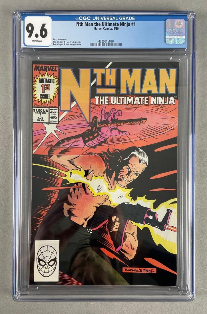 Marvel Comics Nth Man the Ultimate Ninja No. 1 CGC 9.6 (1 of 3)