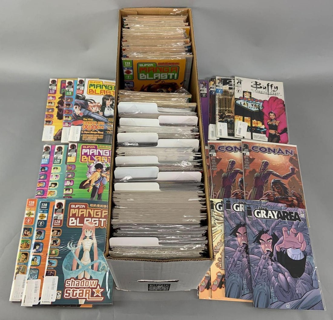 Long Box of Approximately 100 Plus Comic Books (1 of 4)