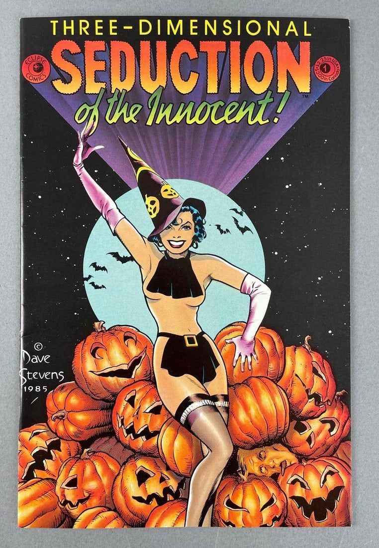Eclipse Comics 3-D Seduction of the Innocent No. 1 Comic Book (1 of 7)