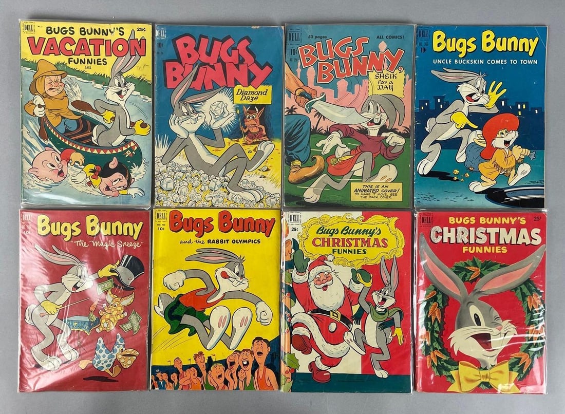 Group of Dell Bugs Bunny Comic Books (1 of 2)