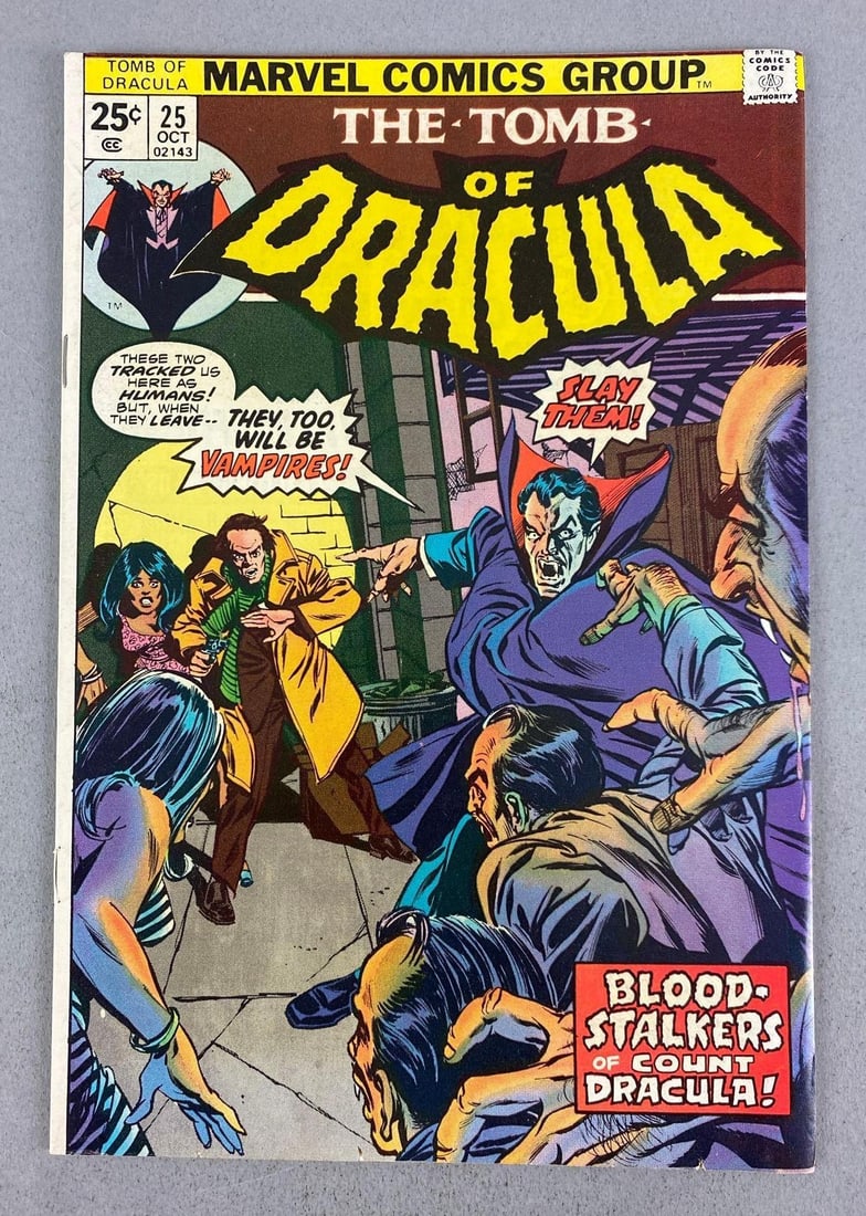 Marvel Comics Tomb of Dracula No. 25 (1 of 8)