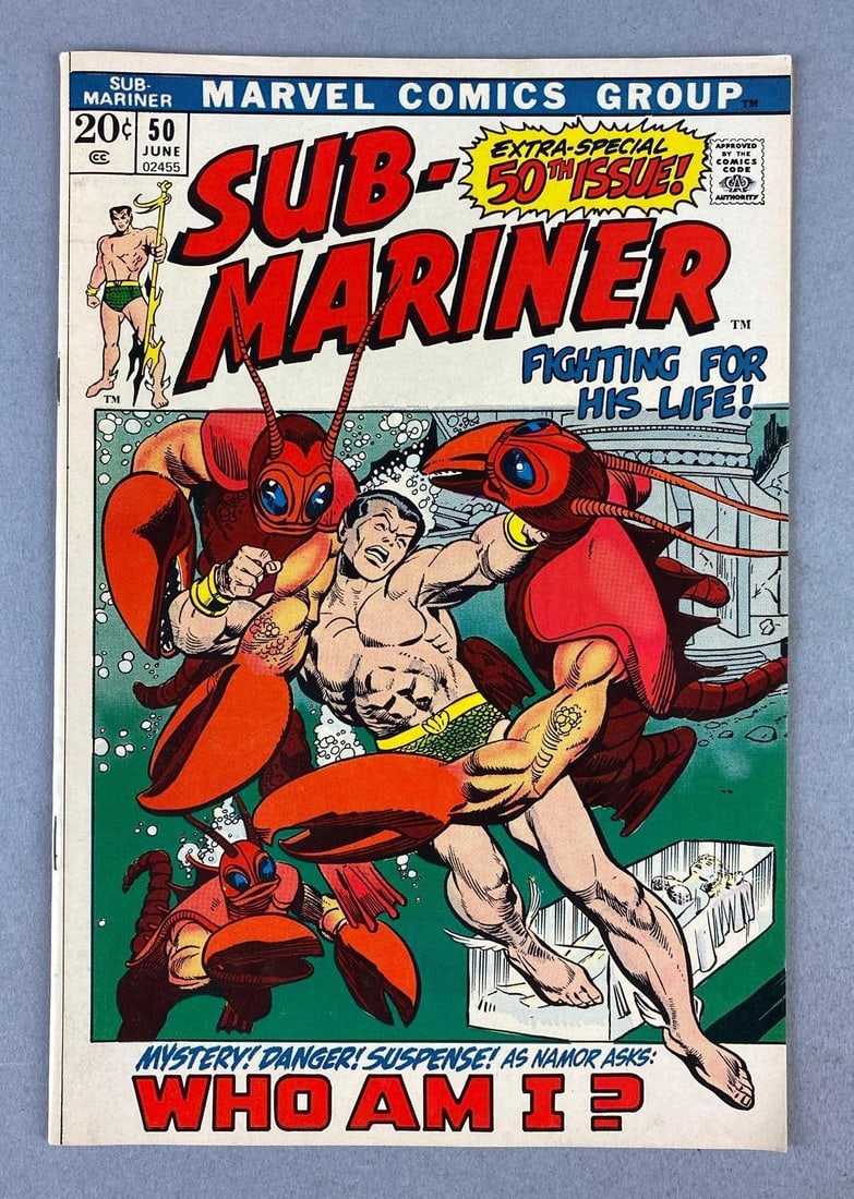Marvel Comics Prince Namor, The Sub-Mariner No.50 (1 of 7)