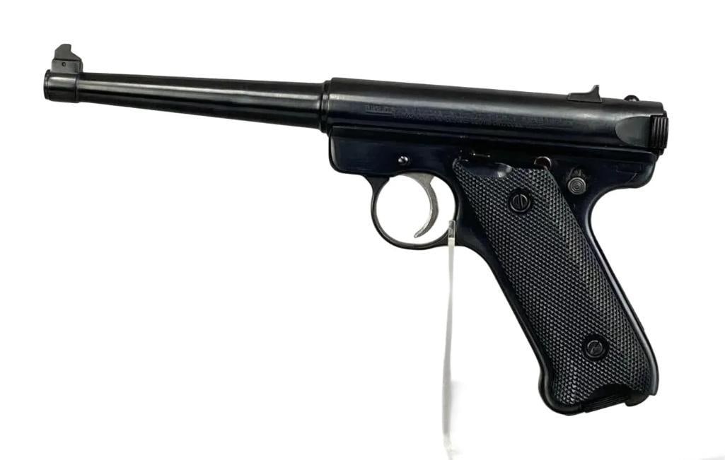 Ruger Model MK.II .22LR Semi-Auto Pistol: S/N: 18-73015. Includes 1 Magazine.