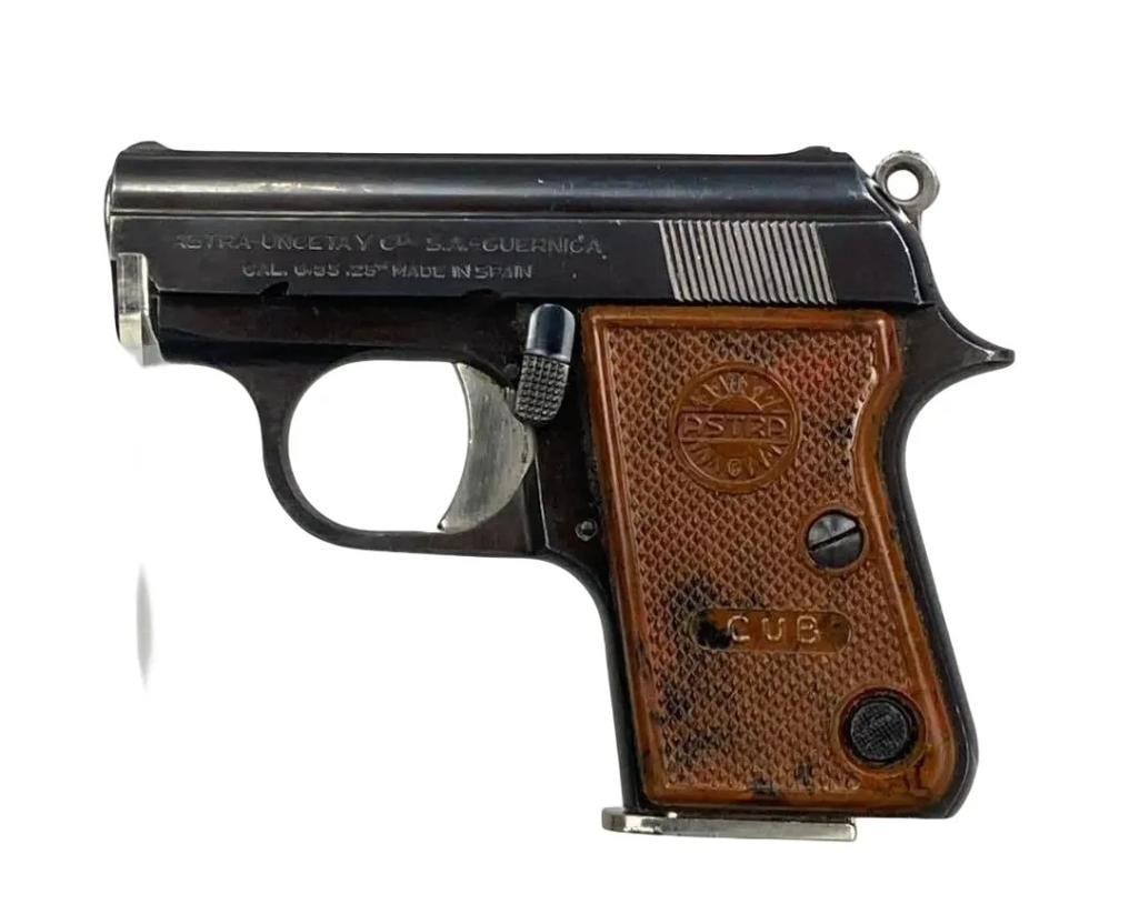 Astra Model Cub .25 Cal Semi-Automatic Pistol With Original Box (1 of 5)
