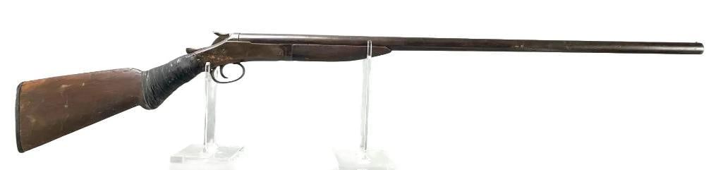 Crescent Fire Arms New Victor 12 Ga. Break Action Shotgun: S/N: N/A , repaired handle, damage end of 32" barrel