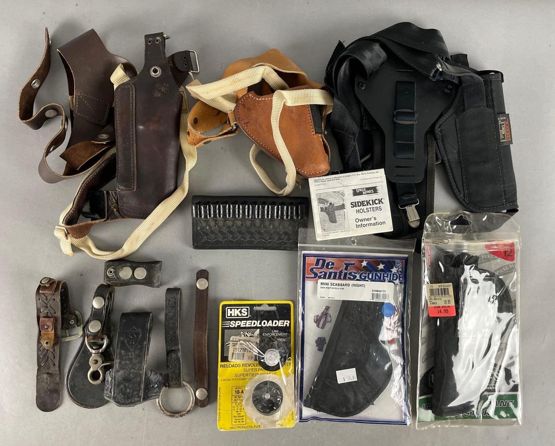 Group of Firearm Holsters and More (1 of 3)