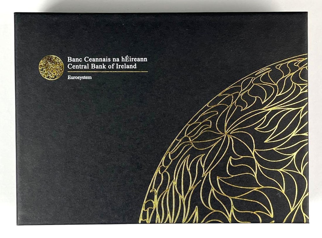 2013 Central Bank of Ireland John F Kennedy Gold And Silver Two Coin Proof Set (1 of 5)