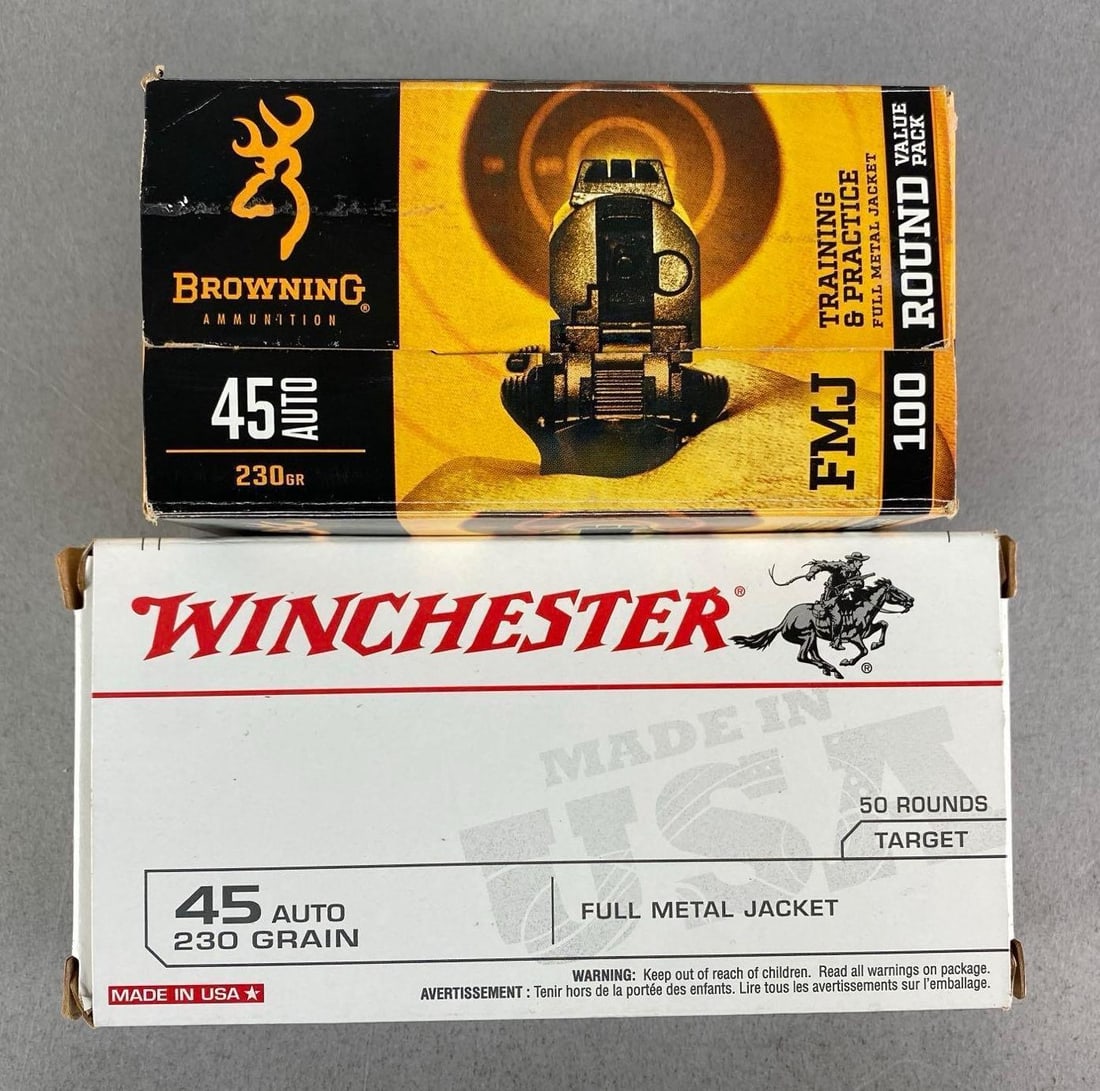 138 Rounds of 45 Caliber Ammunition (1 of 2)