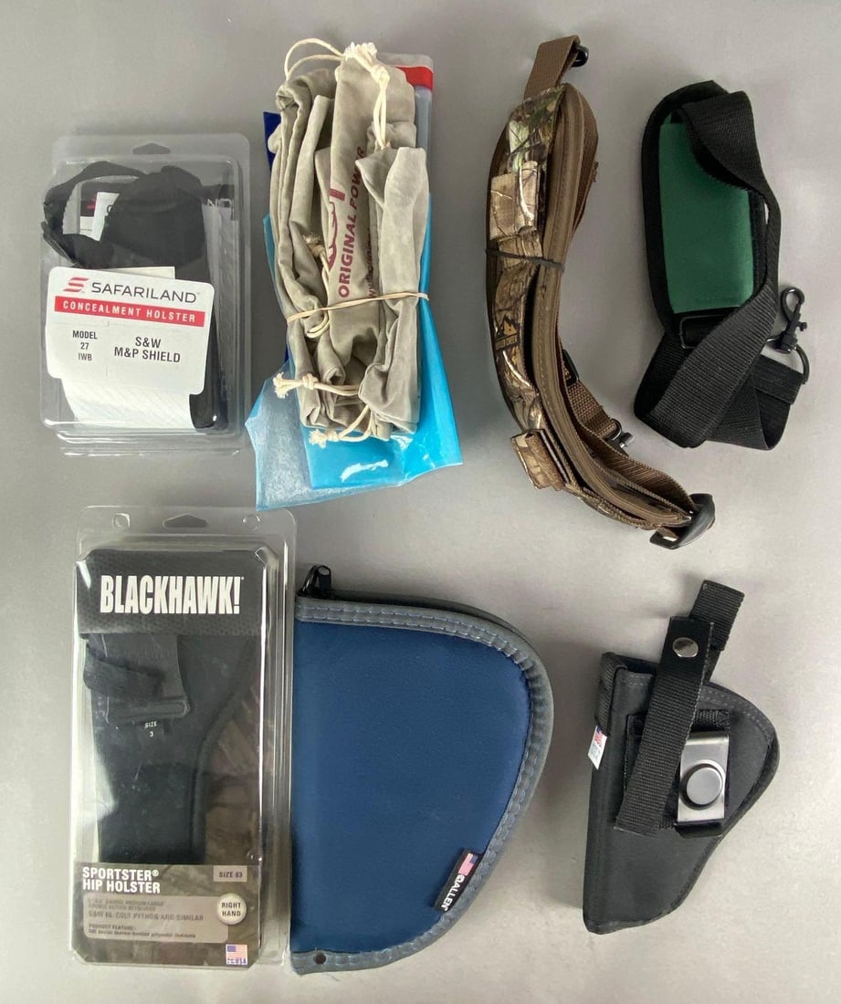 Group of Pistol Holsters and More (1 of 3)