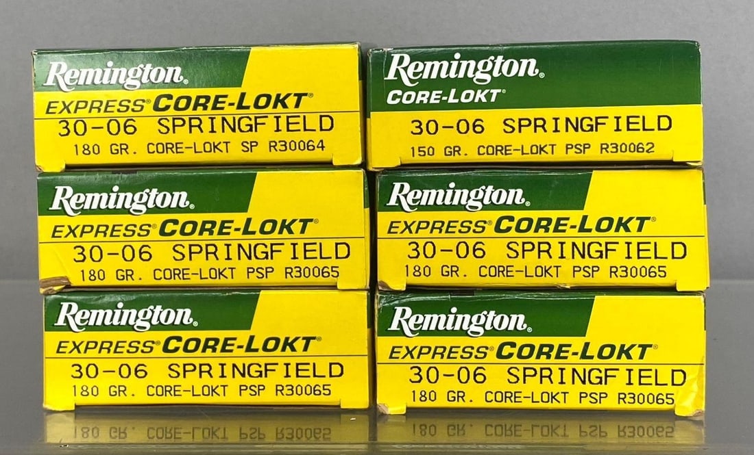 120 Rounds of Remington 30-06 Springfield 180 Gr. Ammunition (1 of 2)
