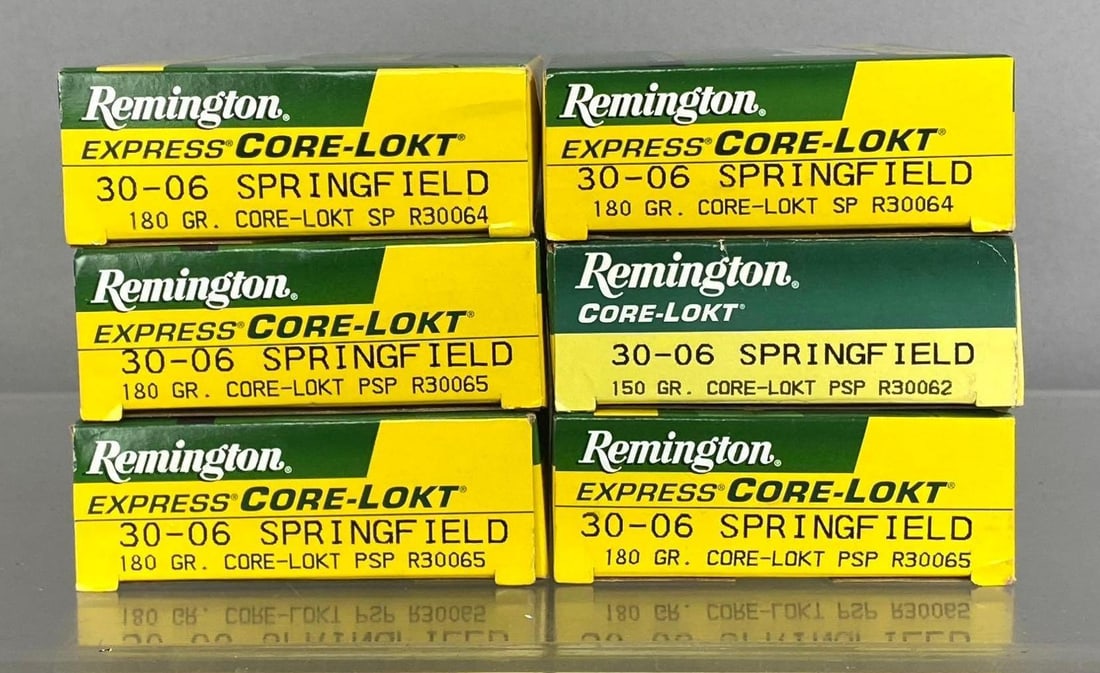 120 Rounds of Remington 30-06 Springfield 180 Gr. Ammunition (1 of 2)